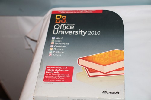 Microsoft Office University 2010 PC DVD-ROM Windows | eBay