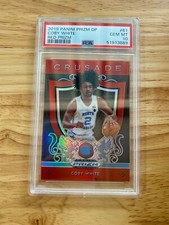 PSA 10 2019 Prizm Draft Picks COBY WHITE red crusade