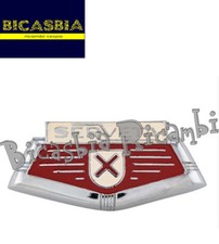 11842 - TARGHETTA STEMMA SERVETA PER NASELLO LAMBRETTA 125 150 200
