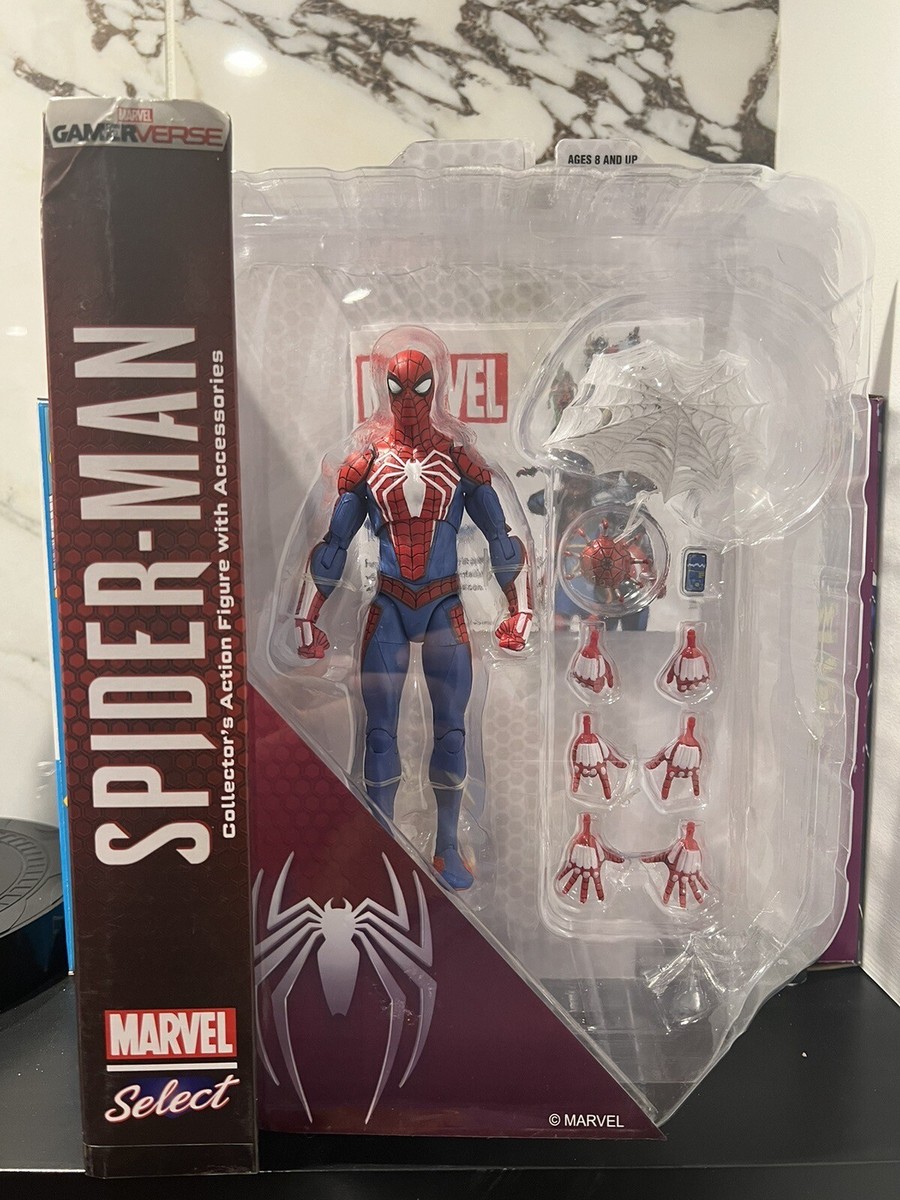 2019 Marvel Diamond Select Spider-Man PS4 Gamerverse Action 2019 Marvel Diamond Select Spider-Man PS4 Gamerverse Action