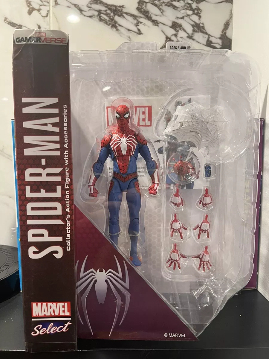 2019 Marvel Diamond Select Spider Man PS4 Gamerverse Action Figure