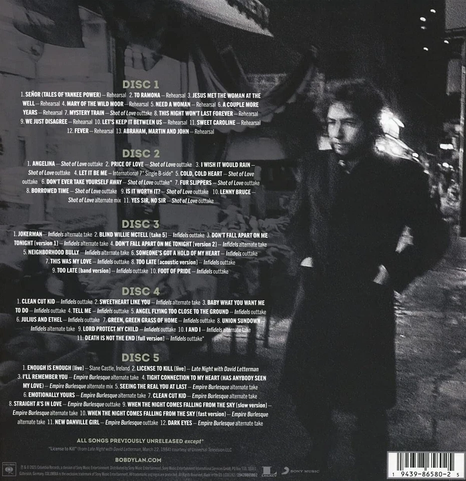 BOB DYLAN - Springtime in New York (New Sealed 5CD + Book set) Marked Box - Image 3 of 3