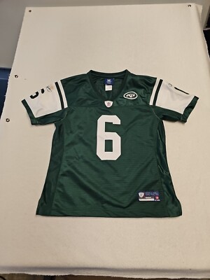 Reebok NFL On Field New York Jets Mark Sanchez Jersey #6 Womens M Football