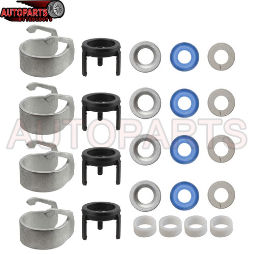 4x Fuel Injector Seal Kit for VW Audi A3 Jetta Passat 1.8T 2.0T
