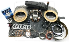 Fits Ford E4OD Transmission Deluxe Rebuild Kit 96-3/97 Level 2 +Transgo Fix 2WD