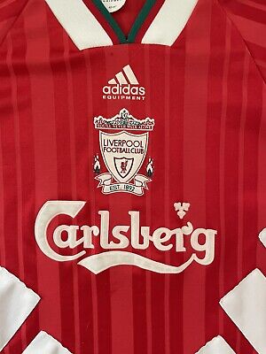 Liverpool FC 1993-1995 Vintage OG Home Jersey adidas Kit 42 Liverpool FC 1993-1995 Vintage OG Home Jersey adidas Kit 42