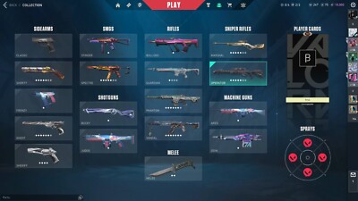 Valorant acc eu full acces spent over 520