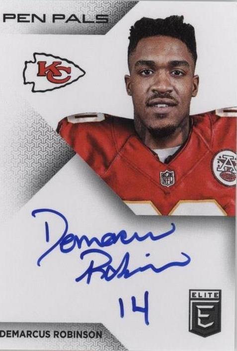 2016 Donruss Elite Demarcus Robinson #PP-DR - 1 of 2