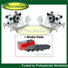 Premier Rear Brake Calipers + Pads Fits Volvo V70 S60 S80 XC70 Cross Country