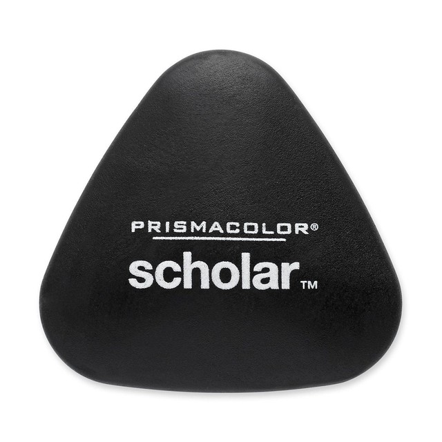 Eraser, Triangular shape fits smears smudges Pencil Prismacolor Scholar