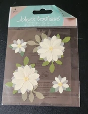 EK SUCCESS Jolees Boutique Vanilla Flowers Floral Embellishments