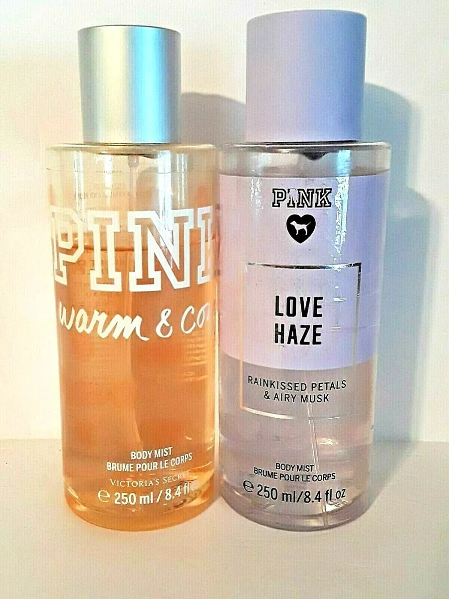 Victoria s Secret PINK Love Haze Warm Cozy Body Fragrance Mist
