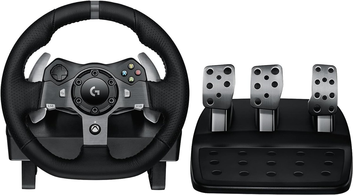Logitech G920 Driving Force Racing Wheel Steering Paddle Pedal