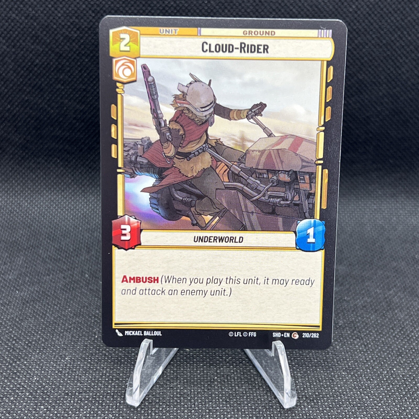 Star Wars Unlimited TCG (SOTG) Cloud-Rider #210 Common NON FOIL