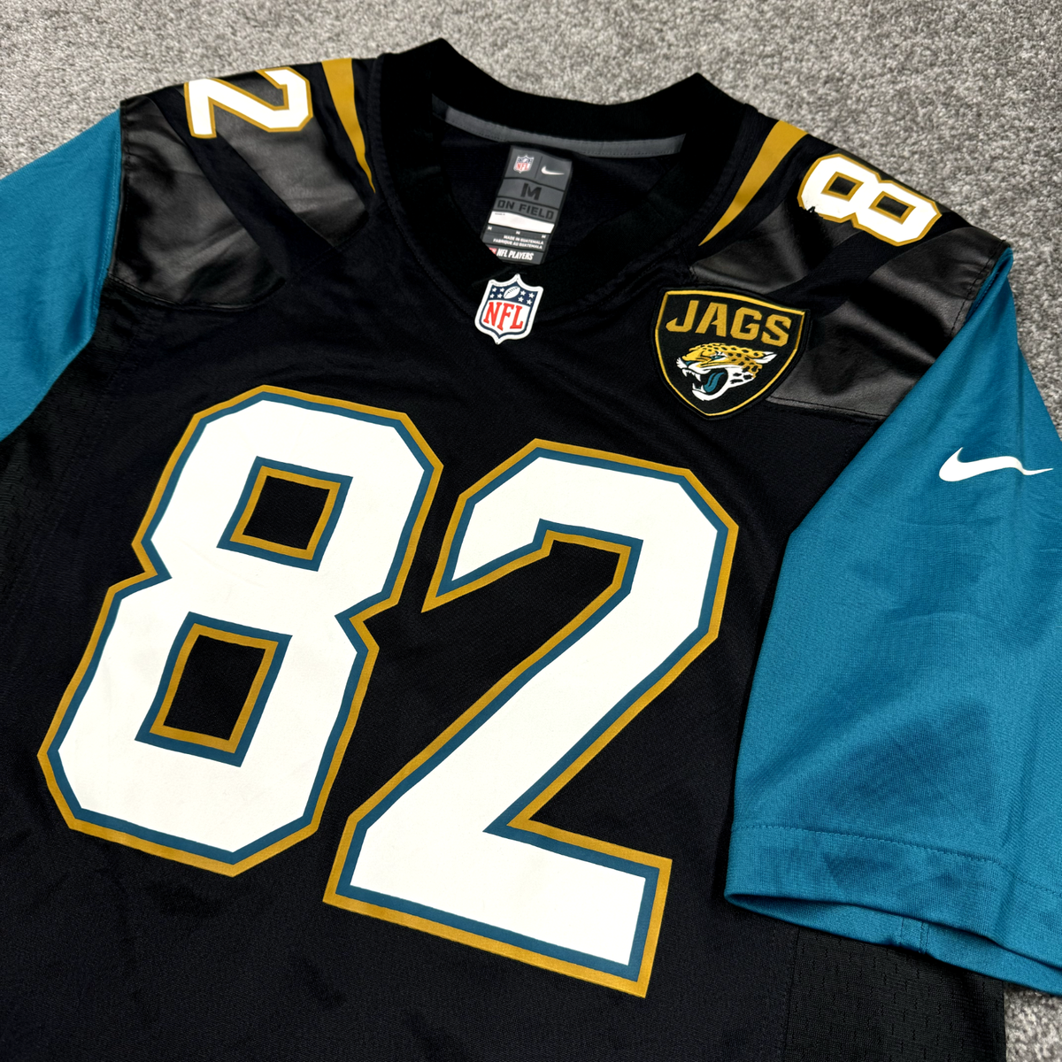 Jacksonville Jaguars Jersey Men Medium Nike Jimmy Smith Black On