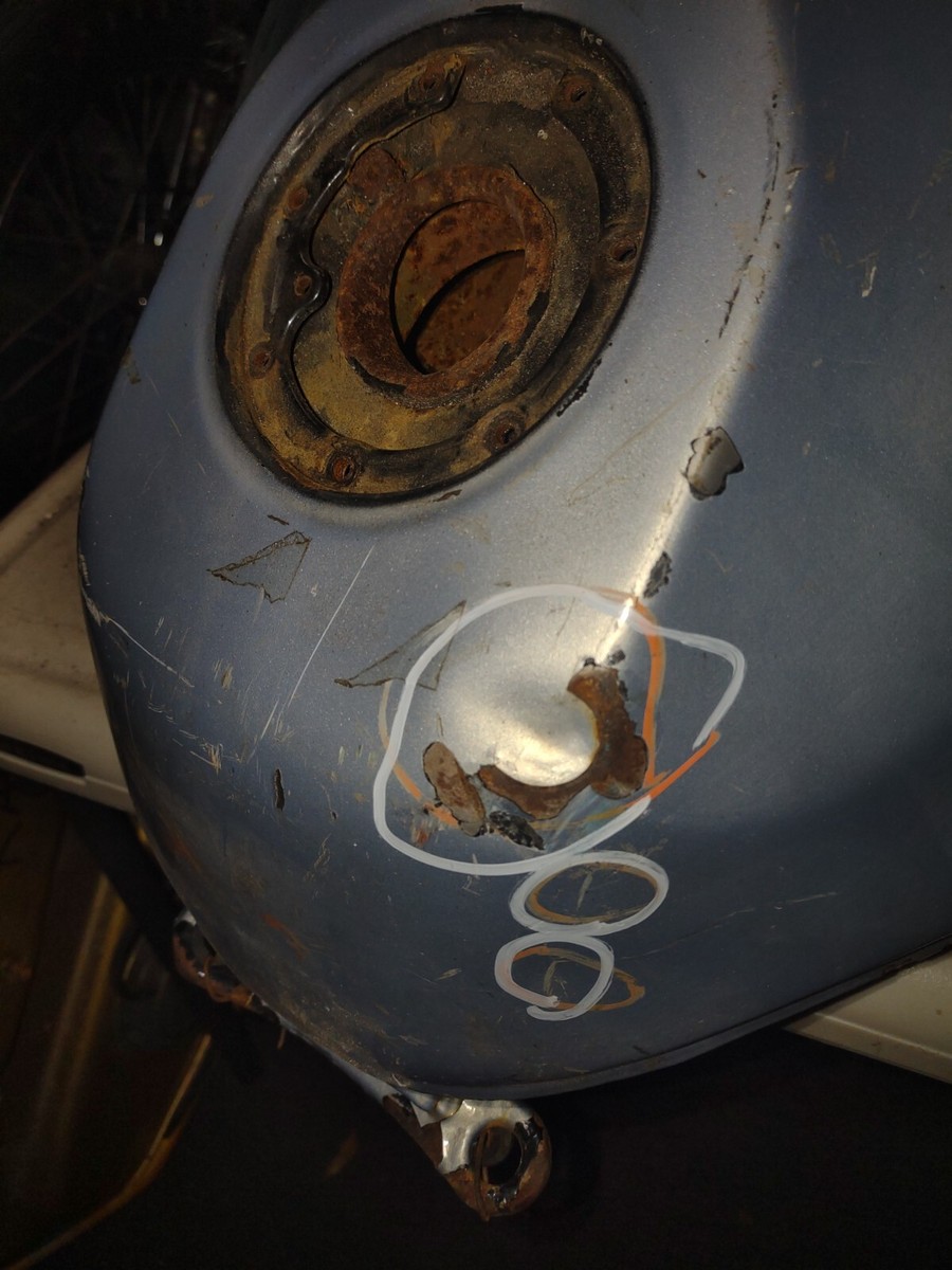 92 Kawasaki ZX-11C ZX11C Gas Tank Petrol Fuel Cell Reservoir