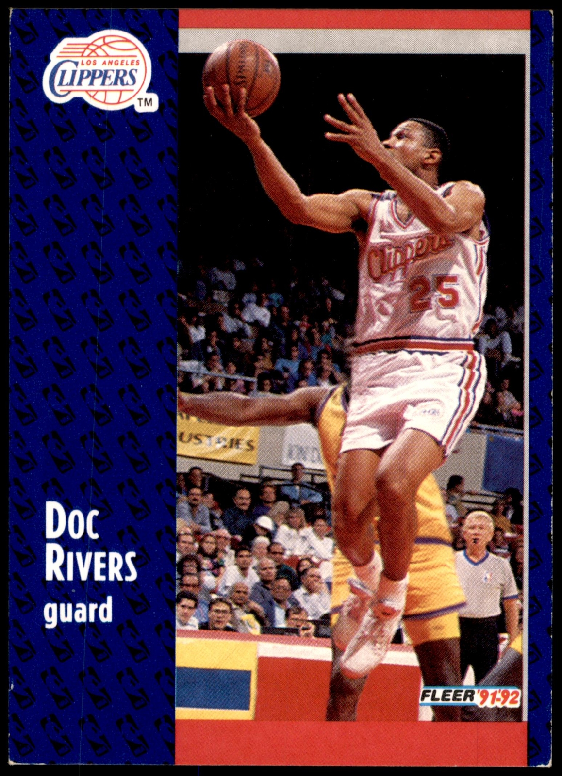 Doc Rivers #298 1991-92 Fleer