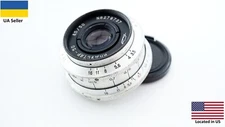 Vintage SLR Silver KMZ Industar 50 3,5 50mm Zenit lens M39 portrait L39