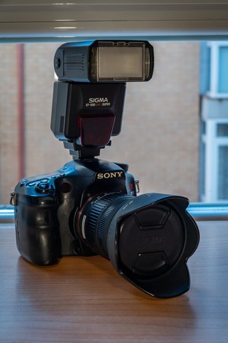 Equipo fotográfico completo: Cámara, 6 objetivos, grip, flash y 4 baterías - Photo 10/10