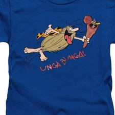 NEW Captain Caveman blue T-shirt short sleeve All sizes S-5XL JM413