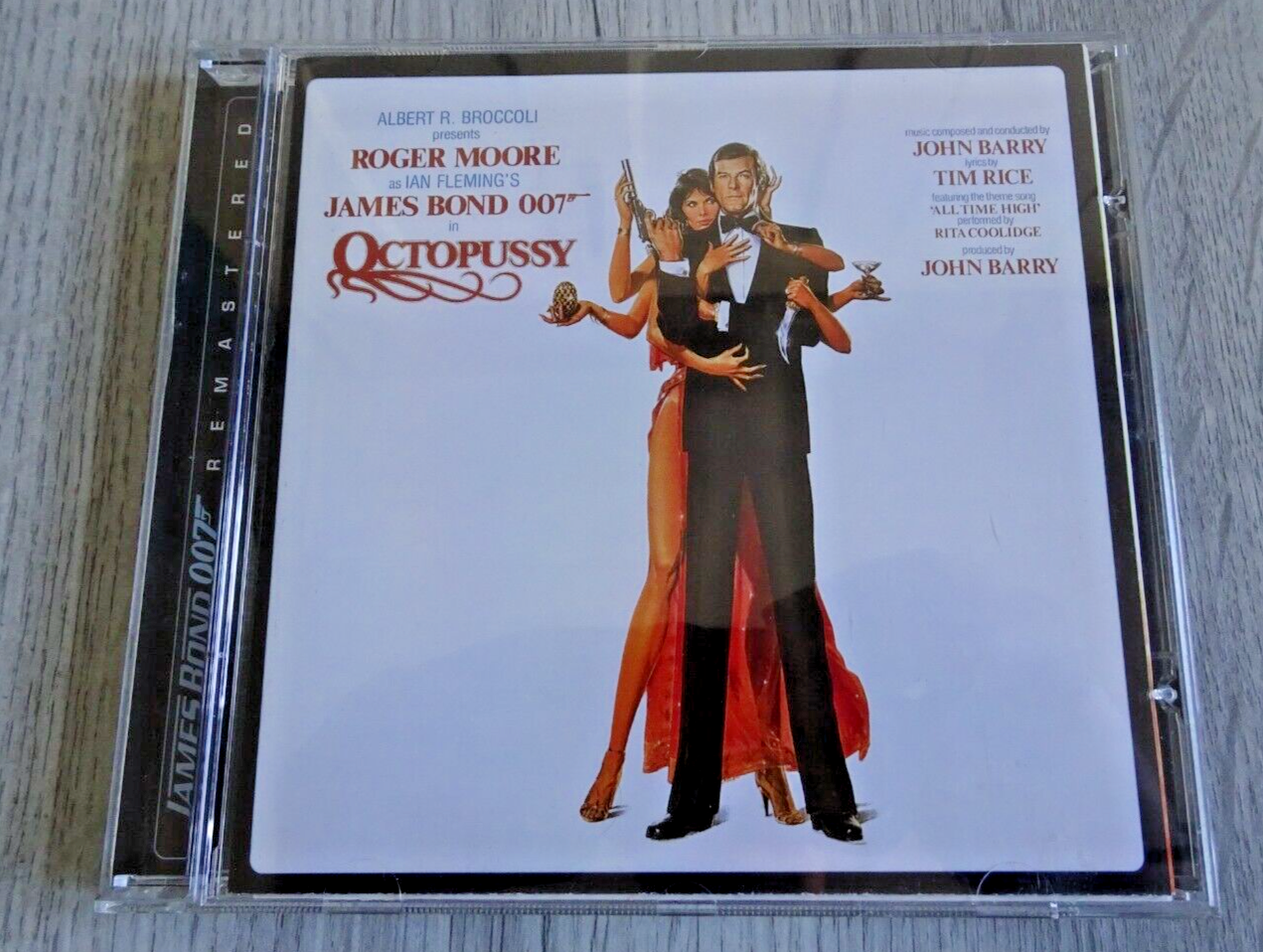 James Bond OST CD Octopussy Remastered Roger Moore John Barry