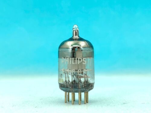 E180F VACUUM PENTODE TUBE TESTED  GOLD 5A170K 6688 EF861 GOLD PIN PHILIPS - Afbeelding 1 van 3