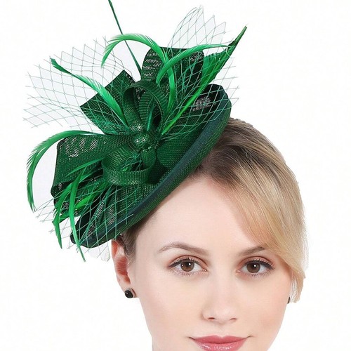 1920s - Style Fascinator Hat for Women - Tea Party, Wedding, Kentucky Derby - Picture 25 of 42