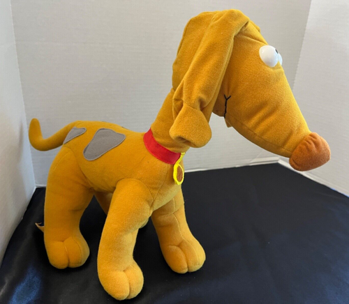 Vintage Nickelodeon Rugrats Mattel 1997 Plush Toy Spike Dog Ears Move Barks - 第 9/12 張圖片