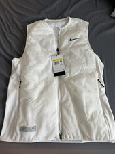 Size Small Mens Nike Therma-FIT ADV AeroLayer Running Vest White FD4642-030
