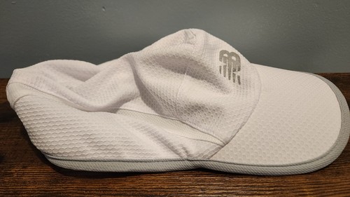New Balance 5 Panel Performance Hat Polyester Adjustable Moisture Wicking Vented - Picture 3 of 6