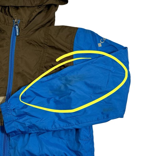 Columbia Kids Grand Canyon National Park Windbreaker Jacket Hoodie Youth Small - Picture 6 of 9