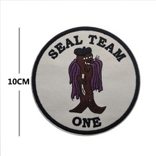 SEAL Team One Embroidered Patch Tactical Morale Patch 4" x 4"