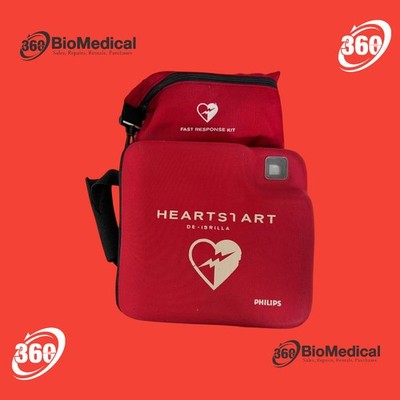 Philips HeartStart FR2+ M3860A AED with Case, Battery and Pads