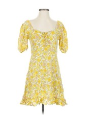 Faithfull the Brand Women Yellow Casual Dress 4