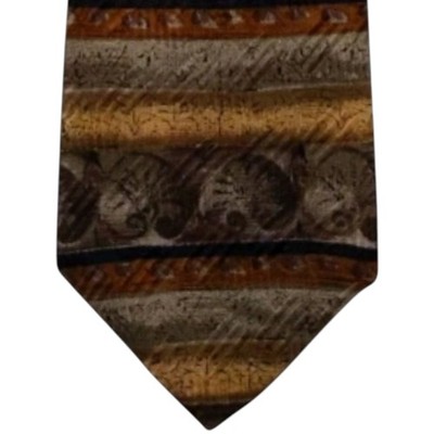Robert Talbott Best Of Class Silk Necktie Mens Multicolor Geometric Designer Tie