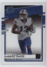 2020 Panini Chronicles Clearly Donruss Rated Rookie Gabriel Davis #RR-GB 1d40