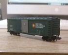 ATLAS, N SCALE. 50' BOX CAR. BRITISH COLUMBIA RAILWAY. FREE SHIPPING — photo 4