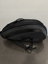 Borsa Tennis Wilson RF (Federer) DNA Edizione Limitata Confezione 12 NERA 2019 ZAINO