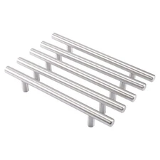 Pull Handle T Bar 20 PCS Stainless Steel 7.87 Inch Length Kitchen Door Drawer