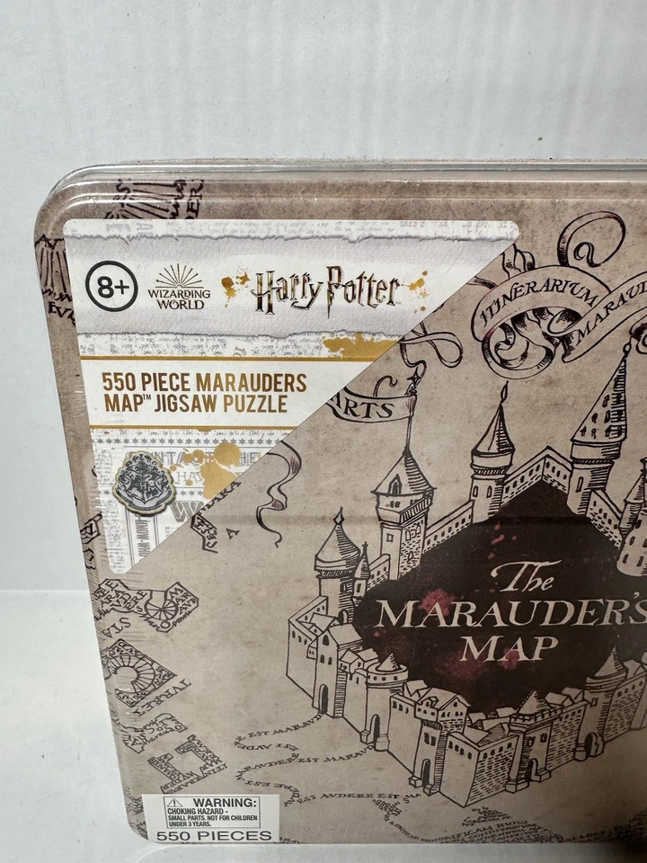 Rompecabezas Mapa Harry Potter Merodeadores 550 Piezas Nuevo Foto 3 de 4