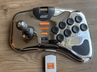 Sega Dreamcast Interact Alloy Arcade Stick W/ Memory Card