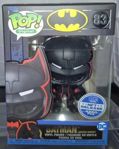 Funko Pop Batman Justice Armor - DC - Legendary - #83 LE 4250 + Soft Case