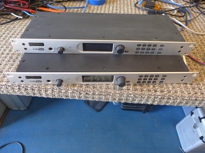 PAIR OF TELOS ZIP-ONE AUDIO OVER ETHERNET ENCODER DECODERS. FM BROADCAST