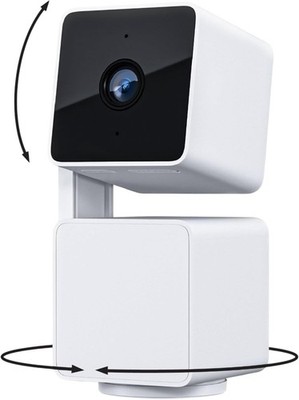 Versatile Indoor/Outdoor 1080p Security Camera with AI Motion Tracking & Audio