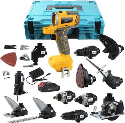 12 Tool Combo Kit Power Tools for Dewalt 20V Battery