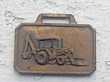 John Deere Bulldozer Pocket Watch Fob
