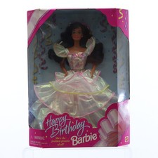 Mattel Happy Birthday Barbie Brunette 14663 NRFB Vintage 1995