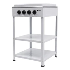 Natural Gas Stove 4 Burners Adjustable Fire Control Kitchen Camping RV Travel