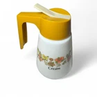 Gemco Vintage Milk Glass Creamer