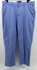 Polo Ralph Lauren Chino Pants Slim Fit Twill Light Blue Mens Size 36x32